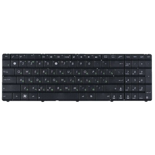 Клавиатура для Asus X54H K53E K52 K53SD X75VC K52F K53SV X55A N53SV N53 X75A X54C K55N X55VD G60 X55C K72F A54H и др черная 1035₽