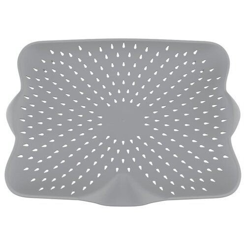 Сушилка-поддон в раковину 268x36x345 мм, цвет серый