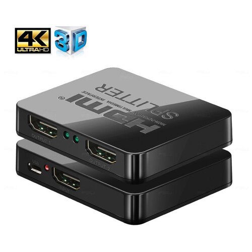 HDMI-разветвитель видеосигнала 1 вход/2 выхода, HDMI 1.4 | ORIENT HSP0102HL
