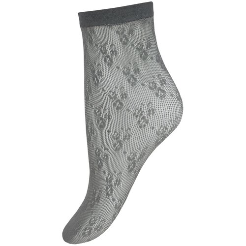 Носки Mademoiselle, 20 den, размер UNICA, серый