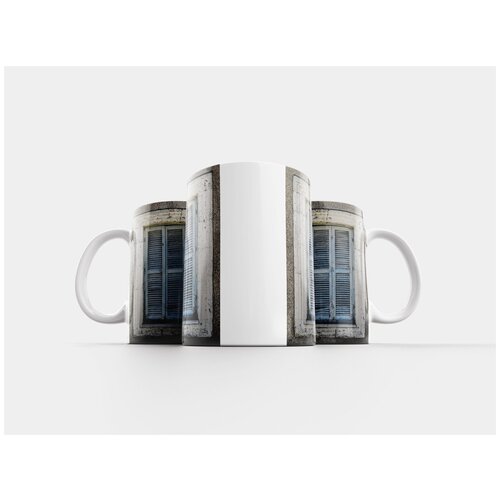фото Кружка "окно, деревянный, старый" 320 мл lotsprints