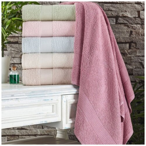 фото Tivolyo home pamuk havlu банное полотенце зелёный