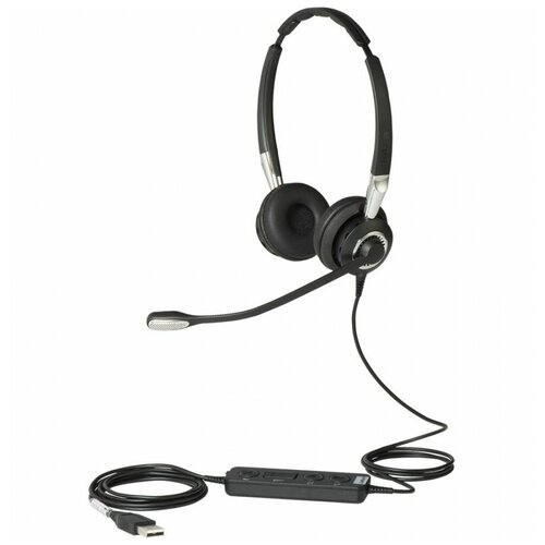 фото Jabra biz 2400 ii duo ms usb 2499-823-309 гарнитура