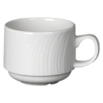 Чашка кофейная «Спайро», 0,17 л 6,5 см белый, фарфор, 9032 C992, Steelite - изображение