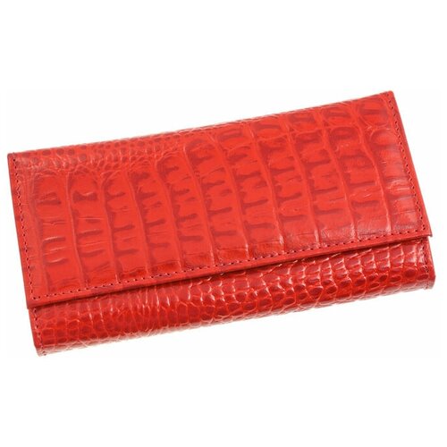 фото Кошелек женский из натуральной кожи, маленький бумажник для денег, портмоне на каждый день красный cro-d-1-15 нет бренда