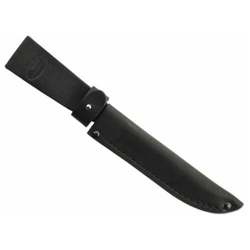 фото Чехол кожаный для нескладного ножа разведчик чдн №21(ч) ножемир
