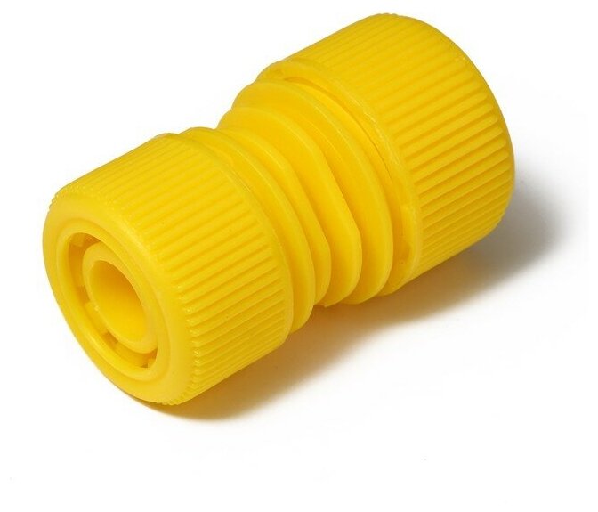 Муфта переходная для шлангов 3/4" (19 мм) – 1" (25 мм) цанговое соединение ABS-пластик