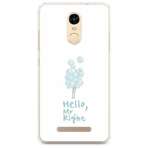 фото Силиконовый чехол "mr 2" на xiaomi redmi note 3/note 3 pro / сяоми редми нот 3/нот 3 про case place