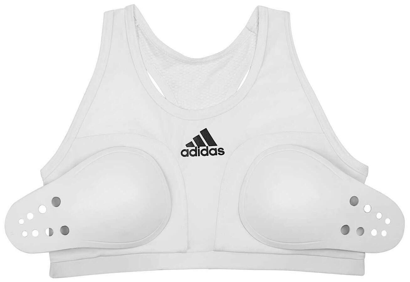Защита груди женская Lady Breast Protector белая Adidas - фото №6
