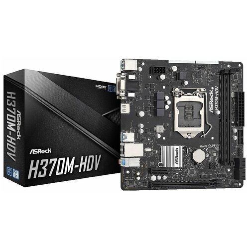 Материнская плата Asrock H370M-HDV