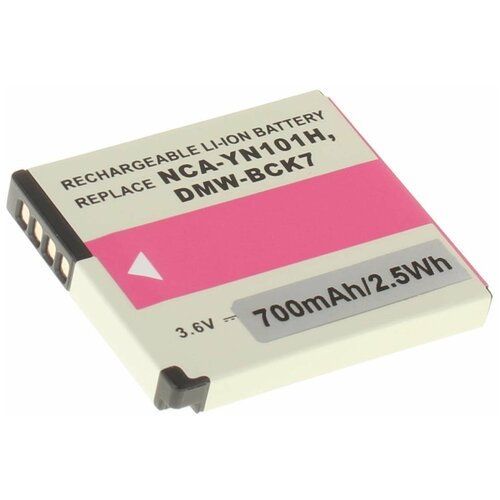 Аккумулятор iBatt iB-U1-F226 700mAh для Panasonic Lumix DMC-FS16, Lumix DMC-S1, Lumix DMC-FS40, Lumix DMC-S3, Lumix DMC-FS28, Lumix DMC-SZ1, Lumix DMC-FP5, Lumix DMC-FS35, Lumix DMC-FS45, Lumix DMC-S2, аккумуляторная батарея cameronsino cs bck7mc для фотоаппарата panasonic lumix dmc fh fp fs ft fx s sz ts dmw bck7e nca yn101h nca yn101j 700mah