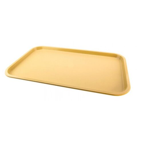 Поднос прямоугольный Uniplast Евро 520x320мм, бежевый, 1шт. (7603011)