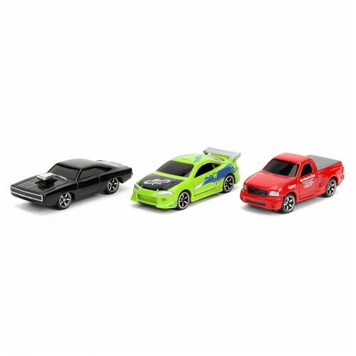 Машины Jada Fast and Furious 1:65 Голливудские тачки 3шт 31123