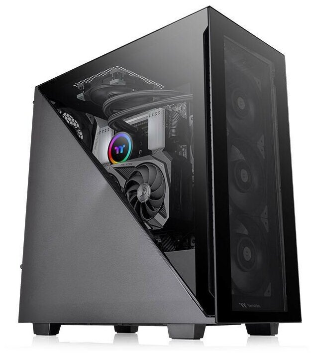 Корпус Thermaltake Divider 300 TG черный без БП ATX 6x120mm 3x140mm 2xUSB3.0 audio bott PSU