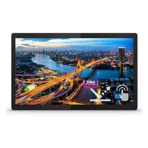 фото Монитор 23.8" philips 242b1tfl/00 black (ips, multi-touch, 1920x1080, 75hz, 4 ms, 178°/178°, 350 cd/m, 50m:1, +dvi, +hdm