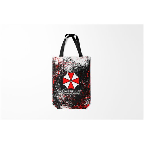 фото Сумка-шоппер / 31х42 см / геймерам / resident evil umbrella corp амбрелла корп z burnettie