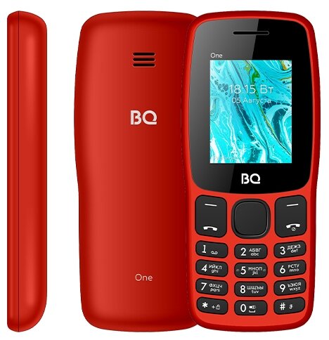 Cотовый телефон BQ 1852 One Red (86189080)