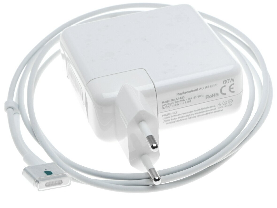 Блок питания PALMEXX PA-114 для ноутбука Apple MacBook Pro 16.5V 3.65A (60W) MagSafe2