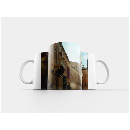 фото Кружка "фасад, фасад дома, мдины" 320 мл lotsprints