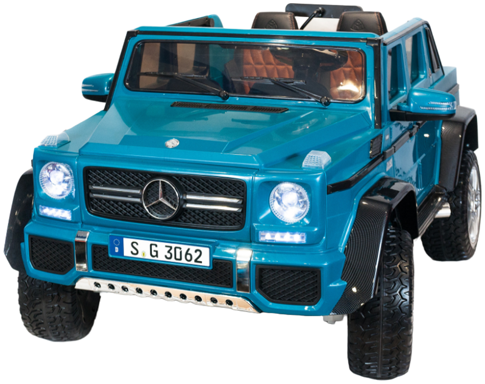 TOYLAND Электромобиль Mercedes-Benz Maybach G650 AMG 4x4 (синий)