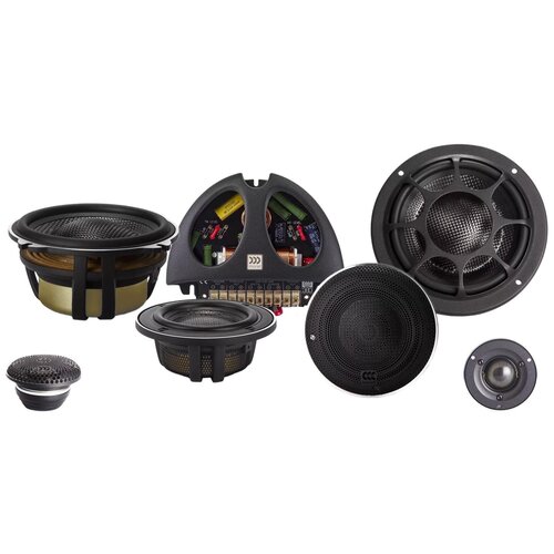 Автомобильная акустика MOREL ELATE CARBON PRO 53 трёхполосная компонентная АС 24796000₽