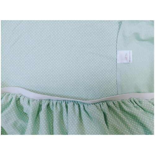 Простыня на резинке с рисунком Крапинка 70х160х20 см, трикотаж 100% хлопок 145 г/м2, Купи в дом – онлайн