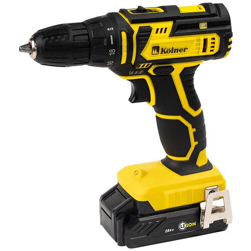 Дрель-шуруповерт Kolner KCD 20-2LC аккумуляторная 529800₽