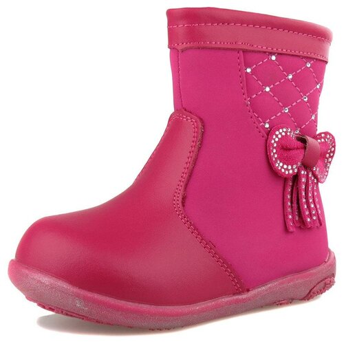 фото Сапоги для девочек, цвет розовый, размер 23, бренд tom.m, артикул a-t57-21-b