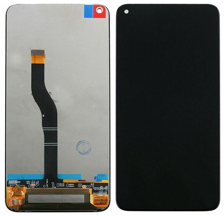 Дисплей (экран) в сборе с тачскрином для Huawei Honor V20, Nova 4 черный / 2310x1080