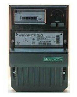 Счетчик электроэнергии Инкотекс Меркурий 230 АМ-02, 3ф, 1т, 10-100А - фотография № 2