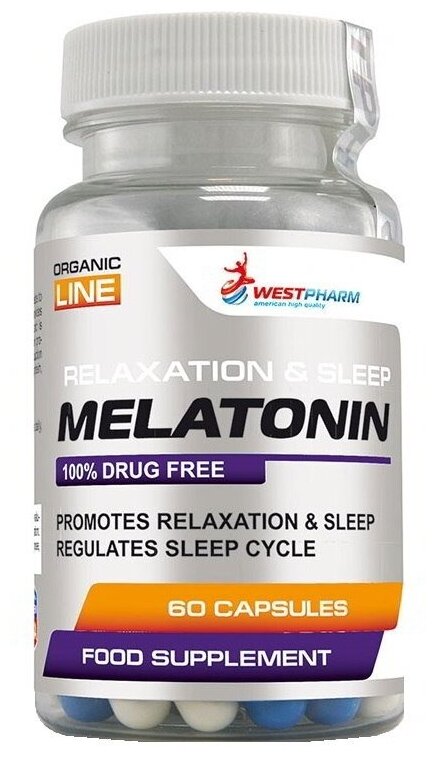 Капсулы WESTPHARM Melatonin