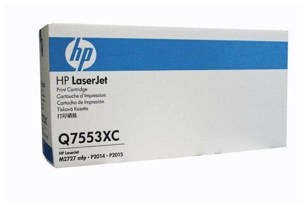 HP Q7553XC картридж черный (7000 стр.)