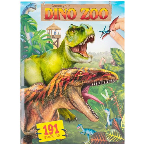 Альбом с наклейками Depesche Создай Динопарк Creative Studio Create Your Dino Zoo (0411400)