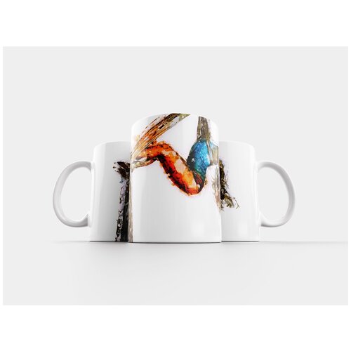 фото Кружка "девочка, летать, заход солнца" 320 мл lotsprints