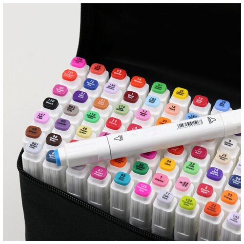 Набор маркеров спиртовых TouchFive 80 цветов Anime