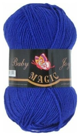 Пряжа Magic Baby Joy (Беби Джой) 5710 василек 30% шерсть, 70% акрил 50г 133м 1 шт