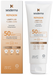 SesDerma Флюид нежный солнцезащитный для тела СЗФ 50 REPASKIN, 200 мл