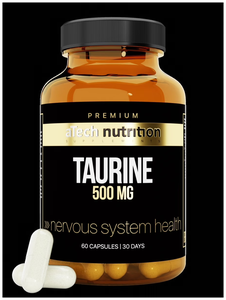 Фото Таурин, витамины для энергии, комплекс для выносливости, спортивное питание aTech nutrition Premium 60 капсул