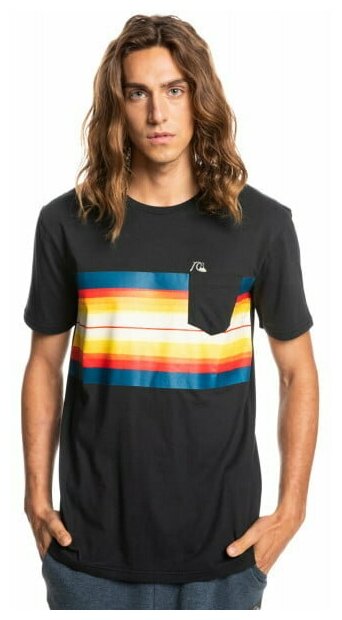 Футболка Quiksilver Resin Tint Black, Цвет черный, Размер XXL