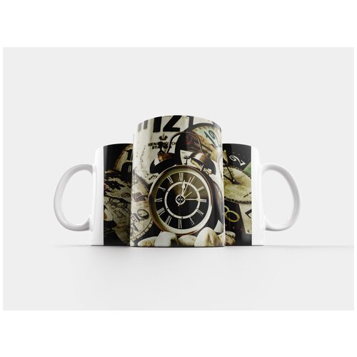фото Кружка "время, старый, наручные часы" 320 мл lotsprints
