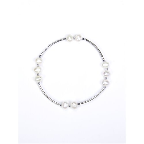 Авторский женский браслет SAUTOIR из натурального жемчуга 17 см