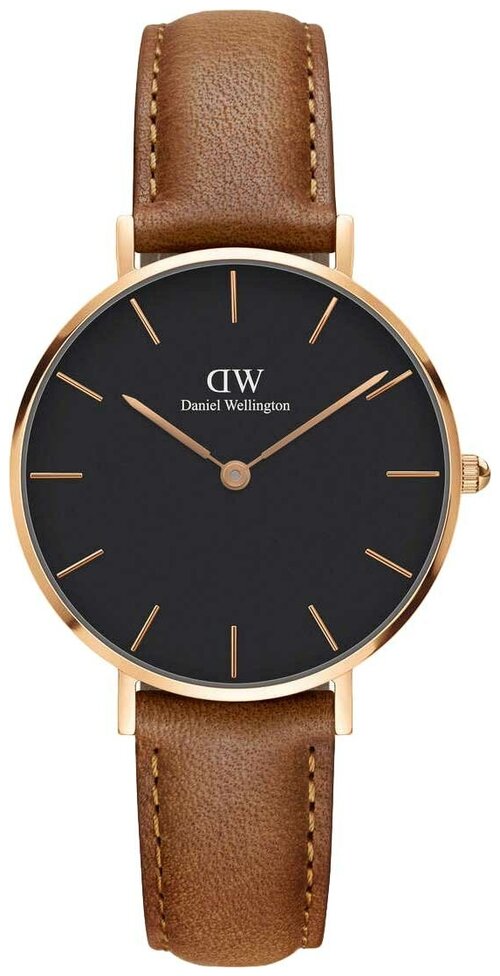 Наручные часы Daniel Wellington Petite, розовый, коричневый