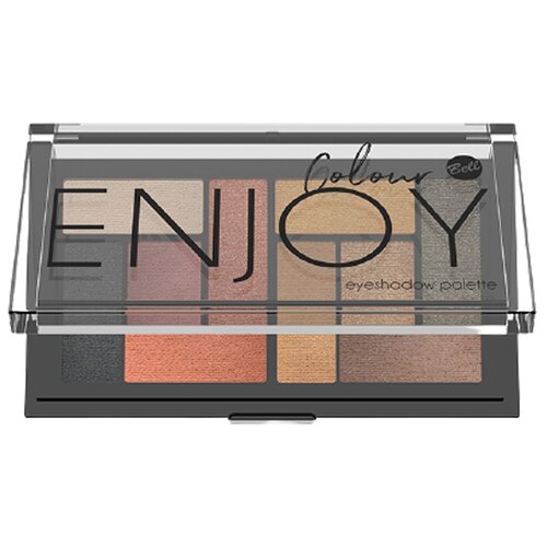 Палетка теней для век `BELL` COLOUR ENJOY EYESHADOW PALETTE тон 01