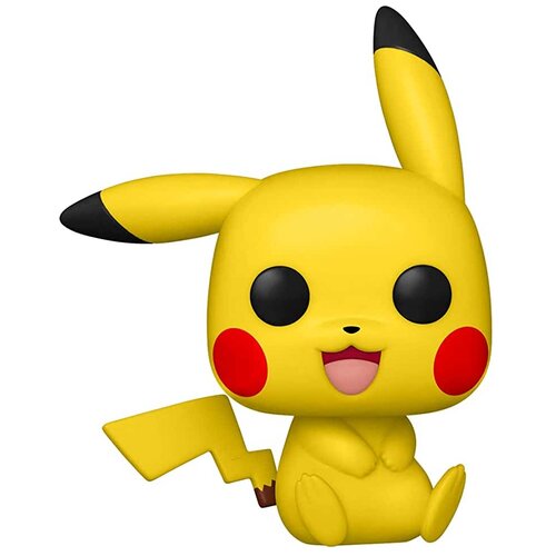 фигурка funko pop пикачу из игры покемон Фигурка Funko Games Pokemon Pikachu Sitting 56307, 9.5 см