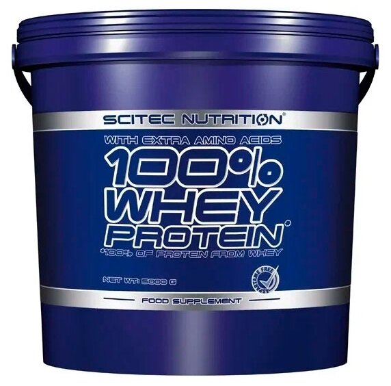 Scitec Nutrition Whey Protein 5000 г (Белый шоколад)