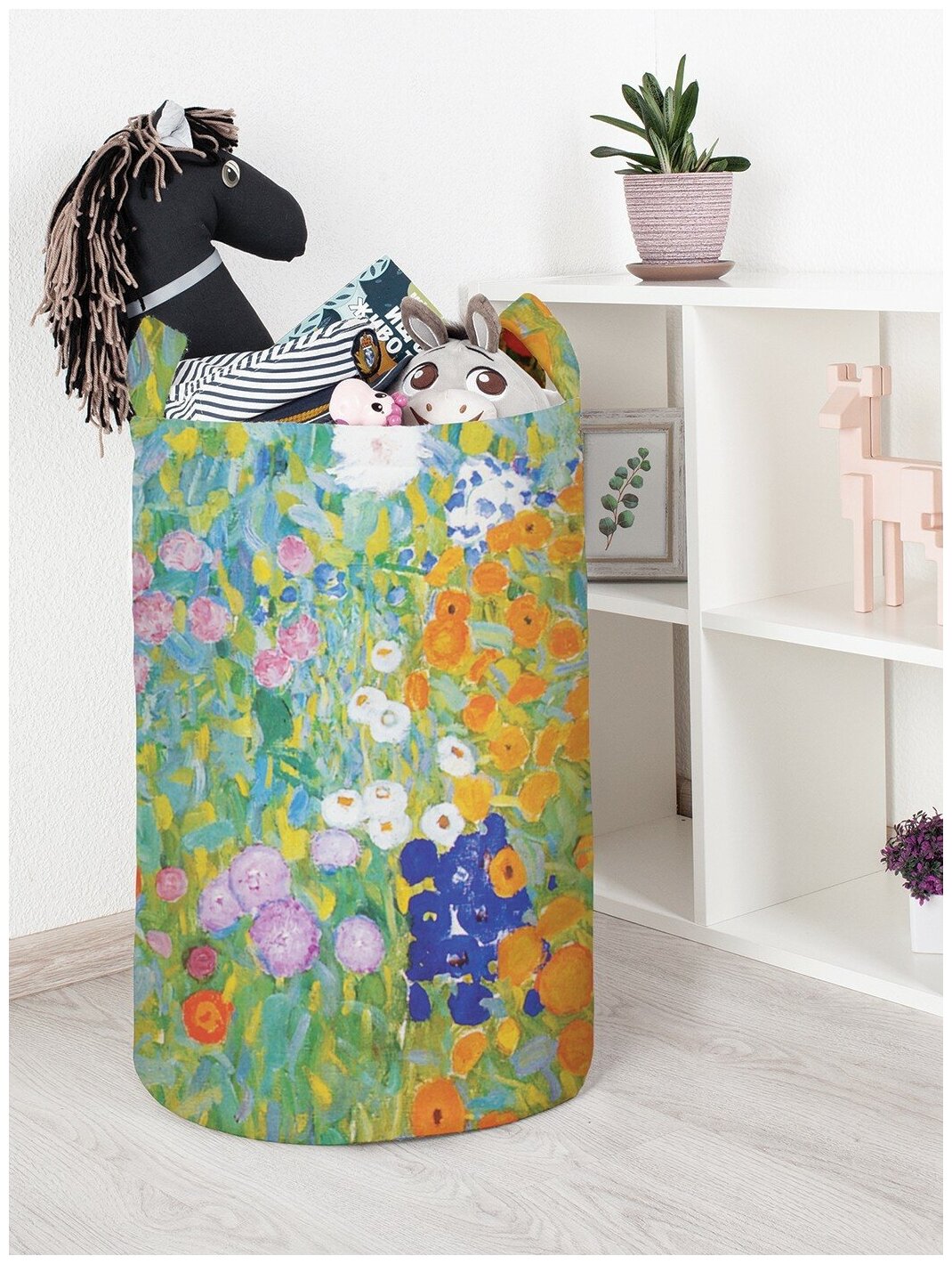 Корзина для игрушек JoyArty "Цветущий сад" 40x60 см