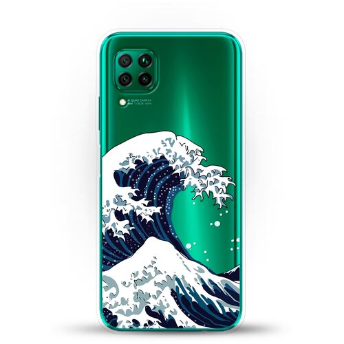 фото Силиконовый чехол волна на huawei p40 lite andy & paul