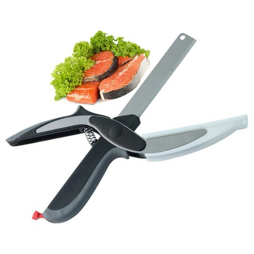 Кухонные ножницы Magical Scissors для ровной нарезки продуктов при приготовления пищи