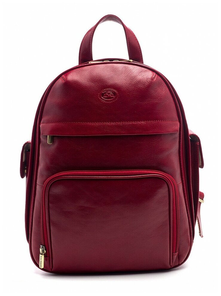 Женский кожаный рюкзак Tony Perotti Italico 331351/4 красный 