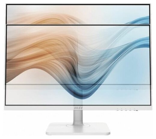 Монитор MSI 238 Modern MD241PW 75Hz 1920x1080 IPS 5ms 250cdm Tilt Swivel Has Pivot HDMI USB Type-C White